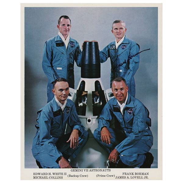 Frank Borman Signed Photograph