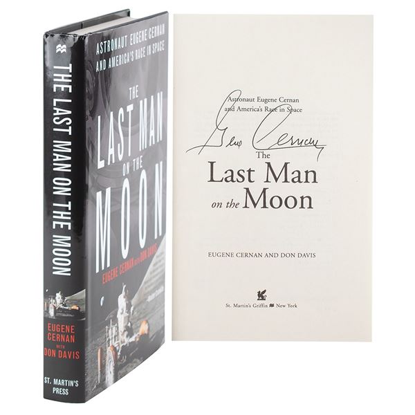 Gene Cernan Signed Book