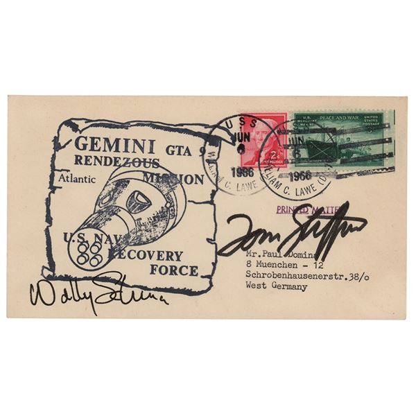 Gemini 6 Signed Cover