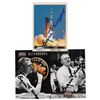 Image 1 : Gene Kranz (3) Signed Trading Cards