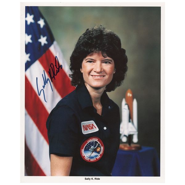 Sally Ride Signed Photograph