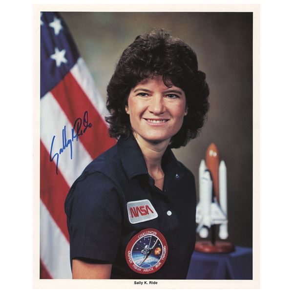 Sally Ride Signed Photograph