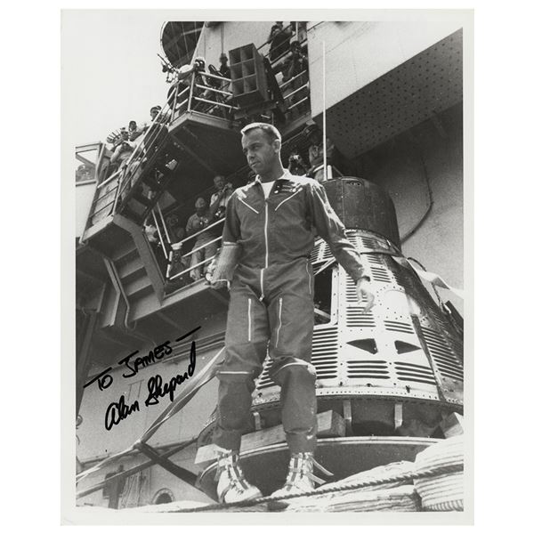 Alan Shepard Signed Photograph