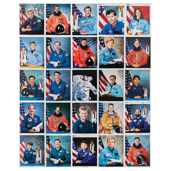 Space Shuttle Astronauts (25) Signed Photographs