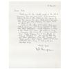 Image 2 : Milt Thompson Signed Photograph and Autograph Letter Signed