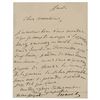 Image 1 : Edouard Manet Autograph Letter Signed
