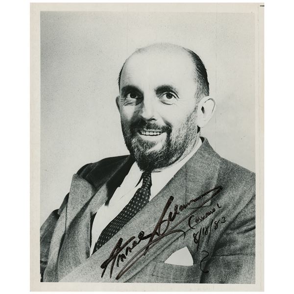 Ansel Adams Signed Photograph