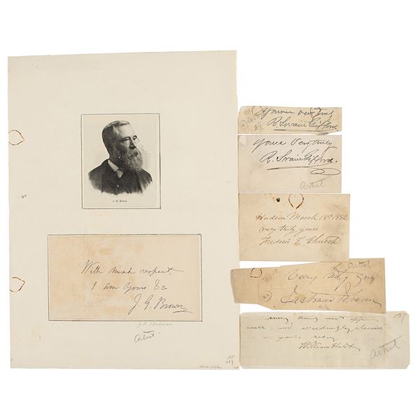 American Painters (6) Signatures