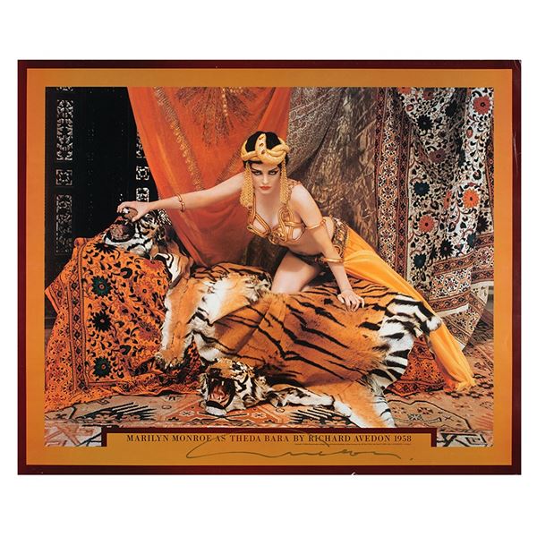 Richard Avedon Signed Poster