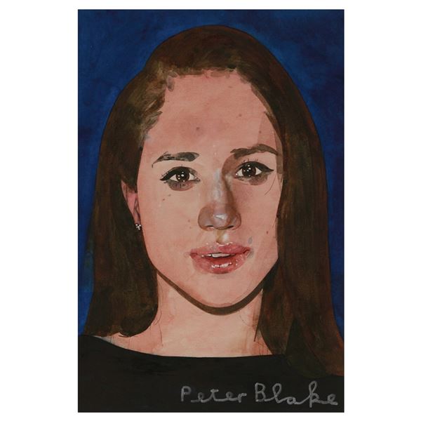 Peter Blake Signed Photograph