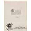 Image 2 : Norman Rockwell Signed Program and Typed Letter Signed