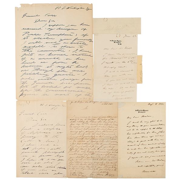 Sculptors (6) Autographs