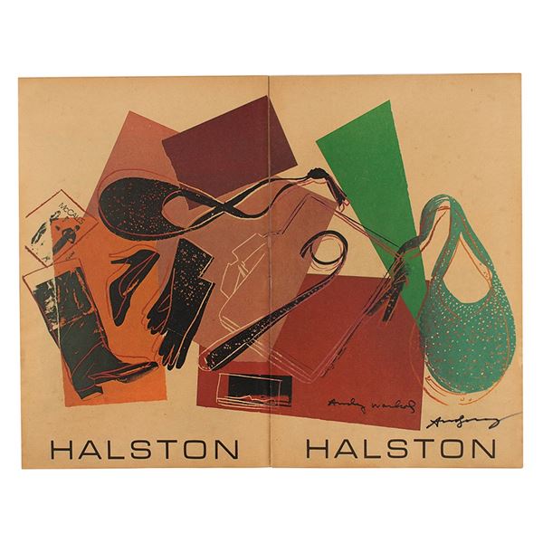 Andy Warhol Signed Ad