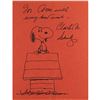 Image 2 : Charles Schulz Signed Sketch in Book