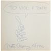 Image 1 : Matt Groening Signed Book with Sketch