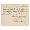 Image 1 : Thomas Hardy Autograph Letter Signed