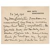Image 2 : Thomas Hardy Autograph Letter Signed