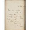 Image 2 : James M. Barrie Autograph Letter Signed