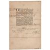 Image 1 : Sir Robert Howard Document Signed