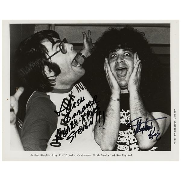 Stephen King Signed Photograph