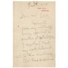 Image 1 : George Meredith Autograph Letter Signed