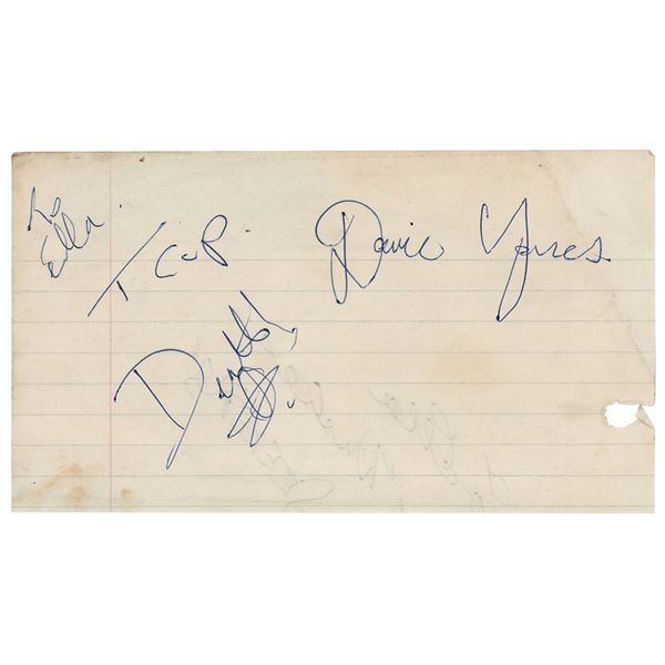 David Bowie Signature