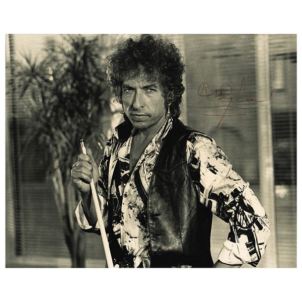Bob Dylan Signed Photograph