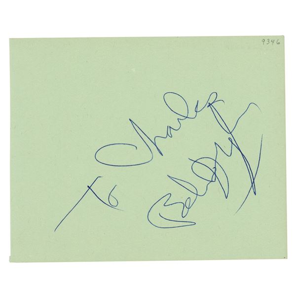 Bob Dylan Signature