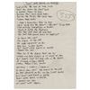 Image 2 : Oasis: Noel Gallagher Set of (10) Handwritten Song Lyrics and Band-Signed CD Booklet
