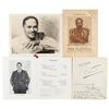 Image 1 : American Singers and Composers (4) Signed Items