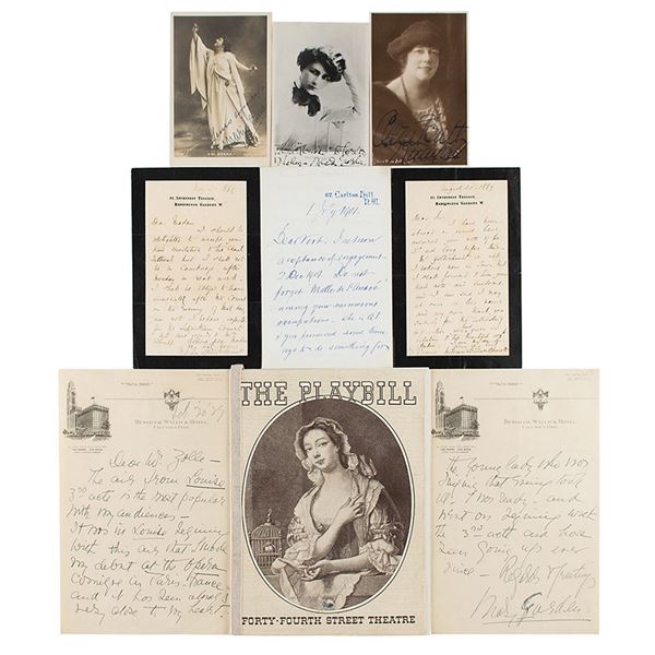 British Composers and Singers (8) Signed Items