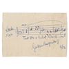 Image 2 : Gustave Charpentier Signed Photograph with Autograph Musical Quotation Signed
