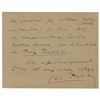Image 1 : Leo Delibes Autograph Letter Signed