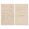 Image 3 : Camille Saint-Saens Collection of (16) Autograph Letters Signed