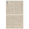 Image 8 : Camille Saint-Saens Collection of (16) Autograph Letters Signed
