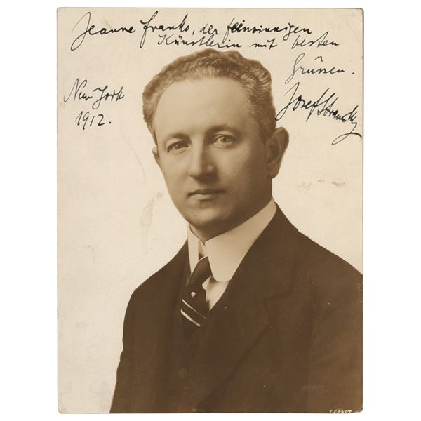 Josef Stransky Signed Photograph