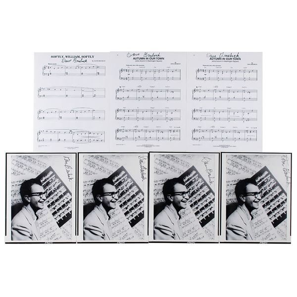 Dave Brubeck (7) Signed Items