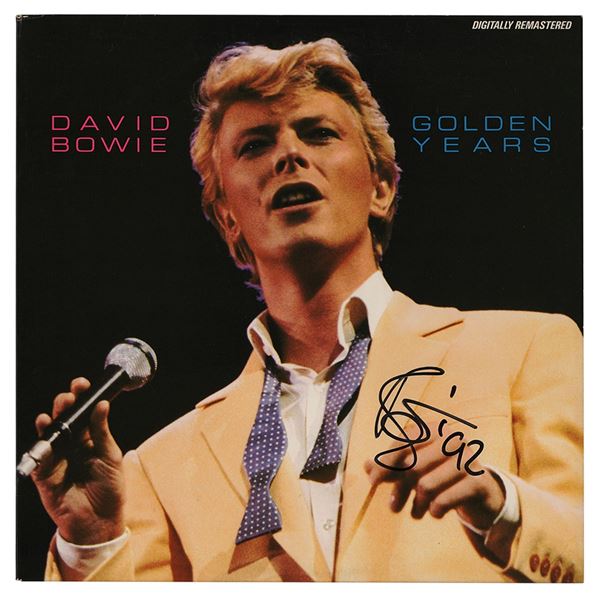 David Bowie Signed Album