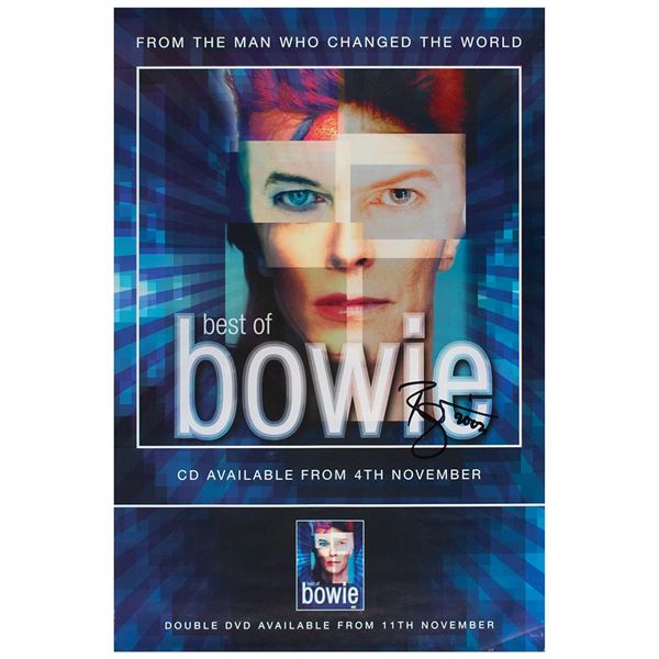 David Bowie Signed Poster