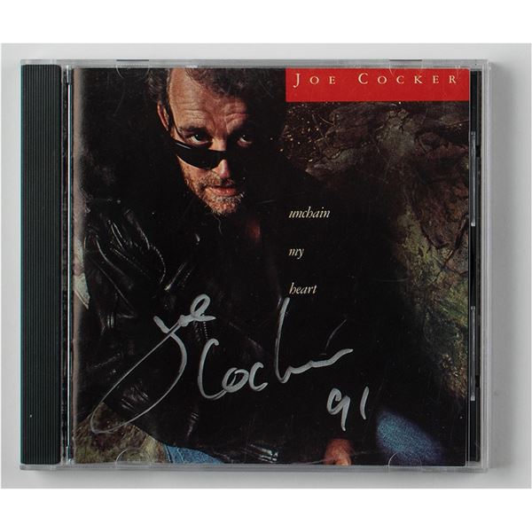 Joe Cocker Signed CD