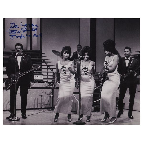 Bo Diddley Signed Photograph