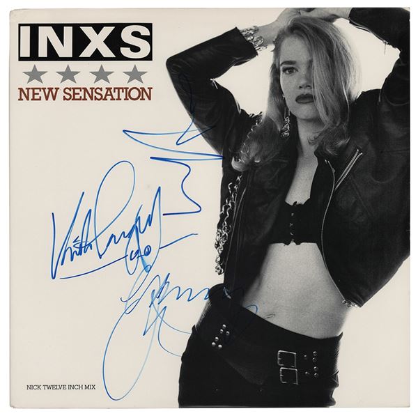 INXS Signed Album