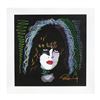 Image 1 : KISS: Paul Stanley Signed Canvas Print