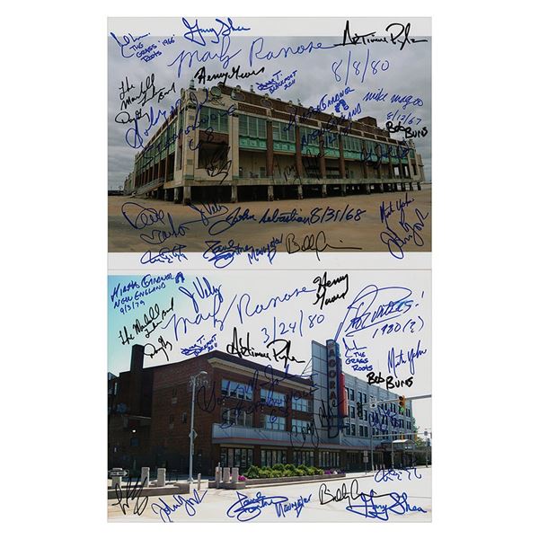 Rock and Roll (2) Multi-Signed Photographs