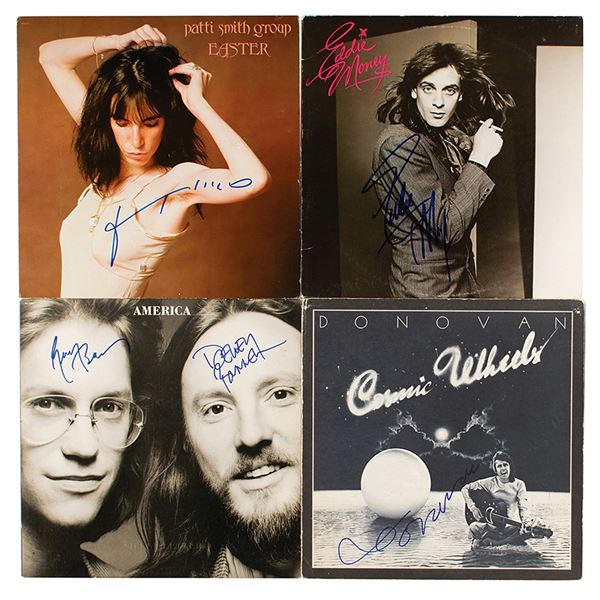 Rock Music (4) Signed Albums