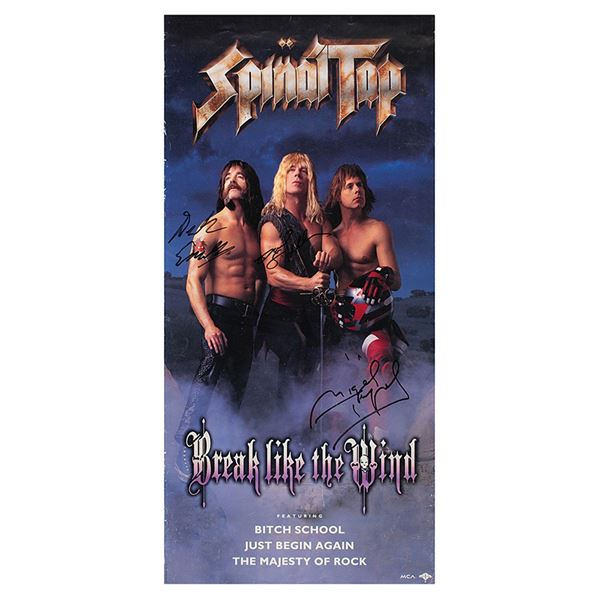 Spinal Tap Signed Poster