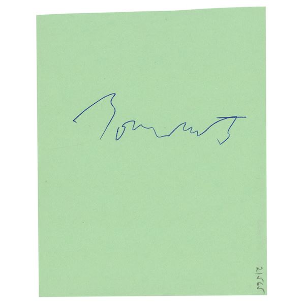 Tom Waits Signature