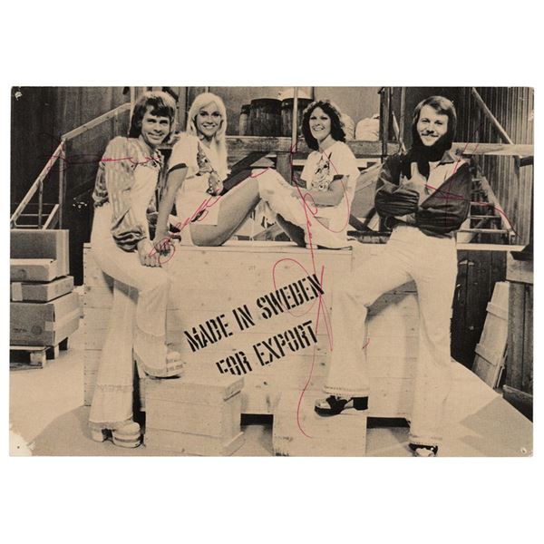ABBA Signed Photograph