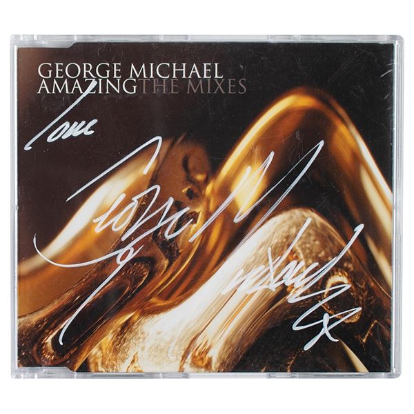 George Michael Signed CD