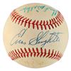 Image 1 : Baseball Hall of Famers (8) Signed Baseball